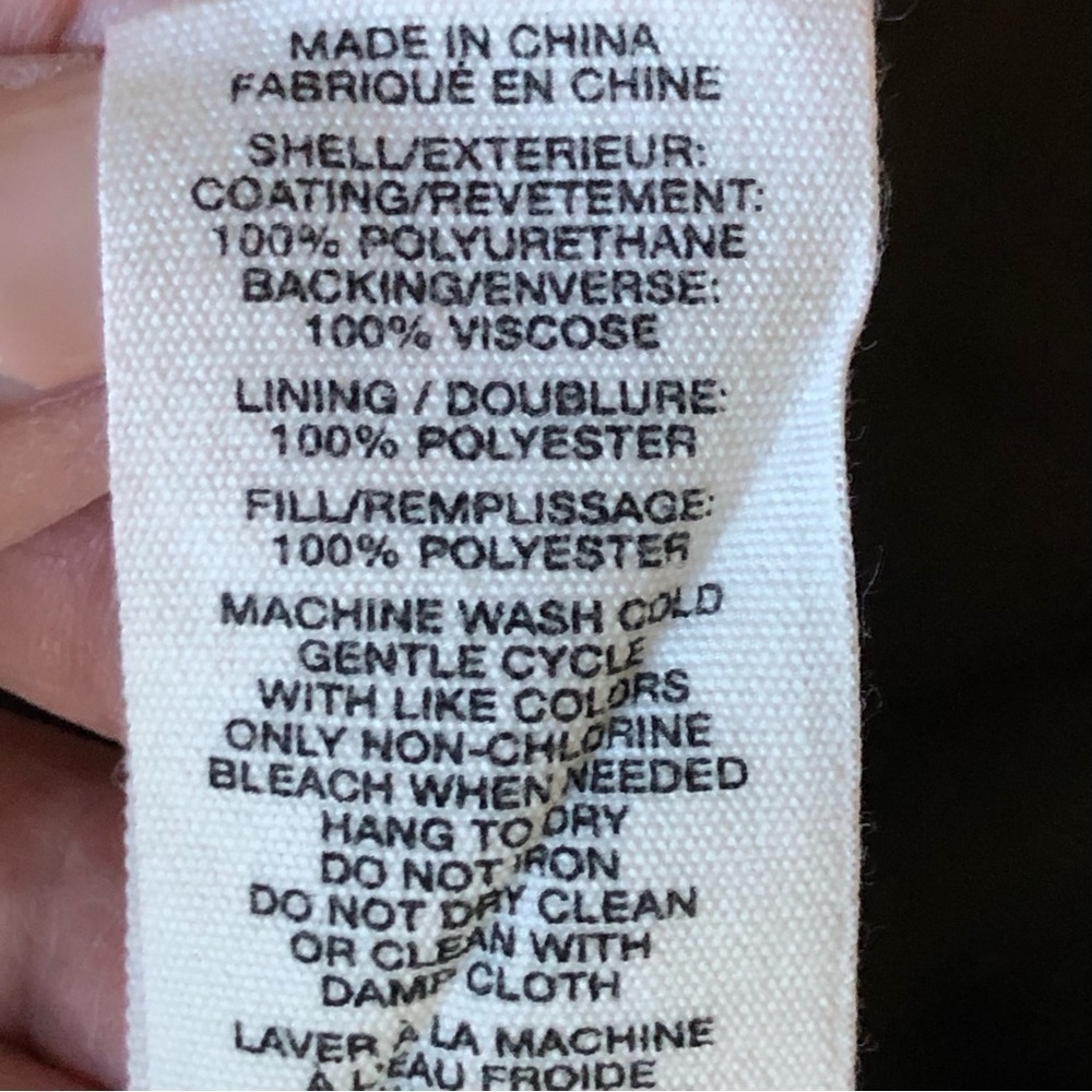 Avec Les Filles Faux Suede Moto Jacket XS Rust Red - Picture 7 of 16